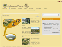 Tablet Screenshot of colledimezzo.com